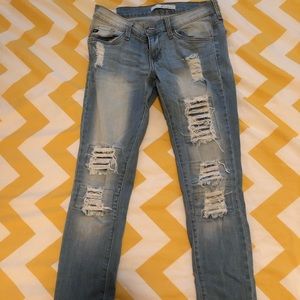 Size 24 skinny jeans